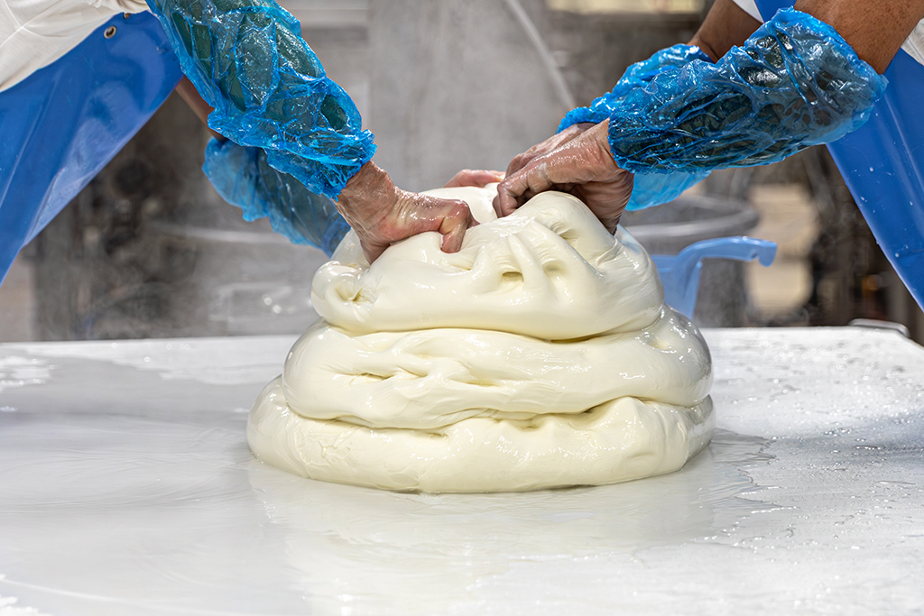 Lavorazione manuale provolone Auricchio CL/AB Vision